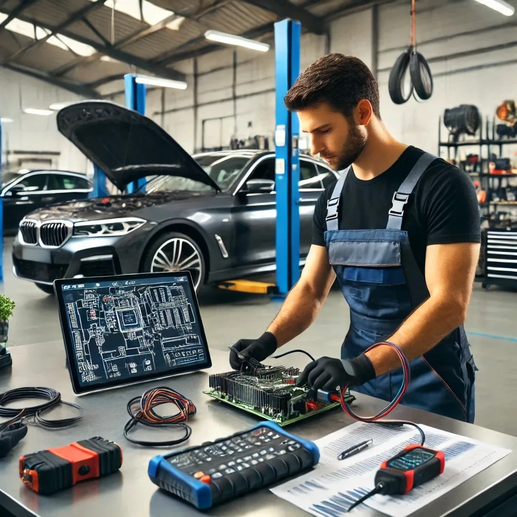 Bench testing a cloned control module